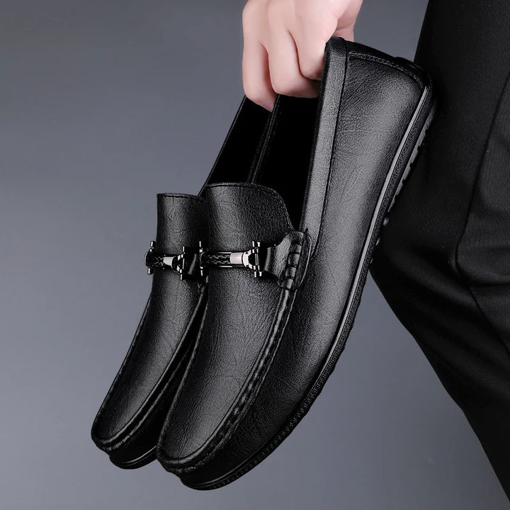 Carvetti Buckle Loafers