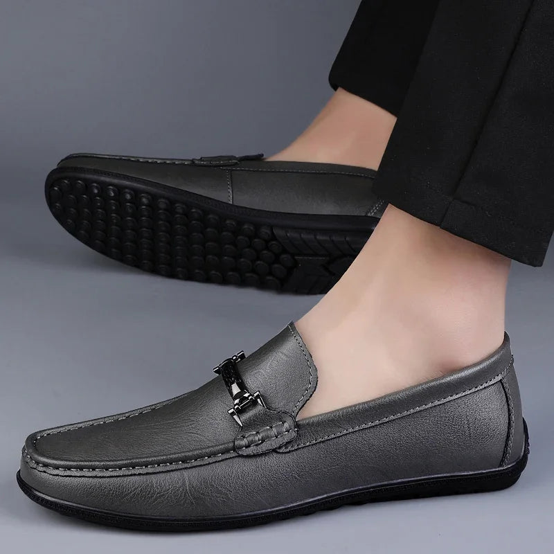 Carvetti Buckle Loafers